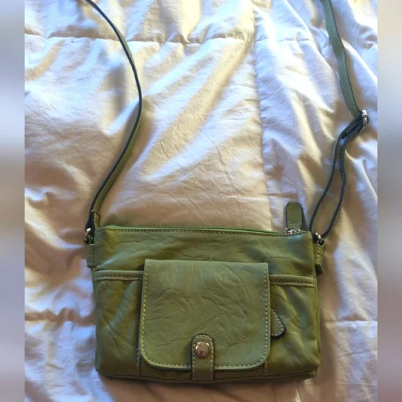 Olive Green Crossbody Bag - Picture 4 of 12